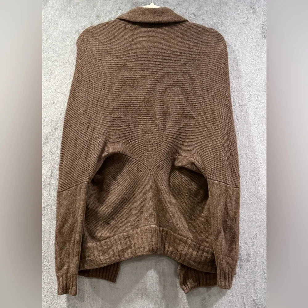 Vince Wool Yak Blend Open Front Shawl Collar Cardigan Sweater Women’s Size Small